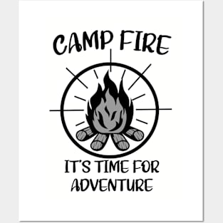 CAMP FIRE Posters and Art